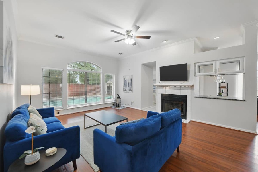 Primary listing photo of the Flower Mound pool home